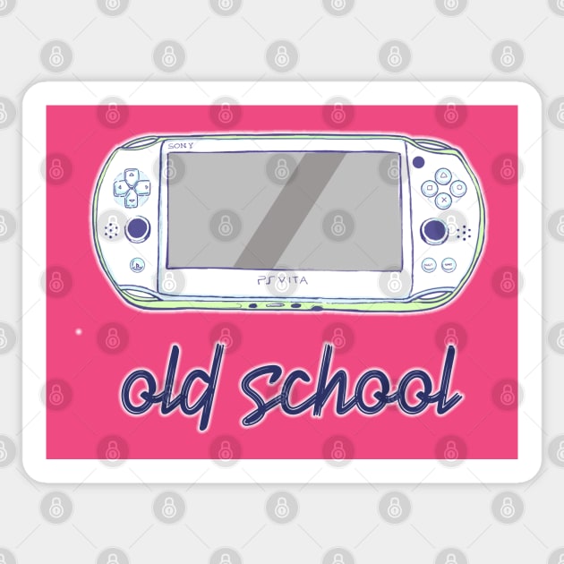 Playstation Vita Old School Design Sticker by Jahaziel Sandoval